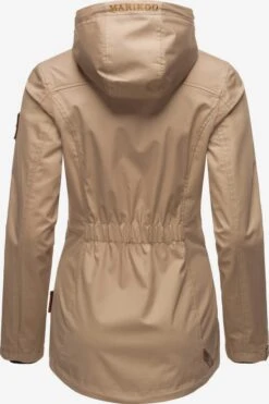 Marikoo Vestes De Mi-saison Veste Mi-saison Babetaa Femme Sable -Veste Mode 535a3fd5260ab206412f0f899cc6c0e5