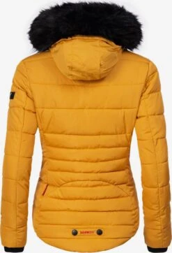 Marikoo Vestes Dhiver Veste D’hiver Lotusblüte Femme Jaune Dor -Veste Mode 553be8624fc5e0d7a2eba86a7ab7666a