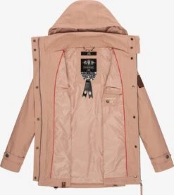 Marikoo Parkas Parka Mi-saison Nyokoo Femme Rose -Veste Mode 562501e5ed5d67f03561b2b0a05b1d8d
