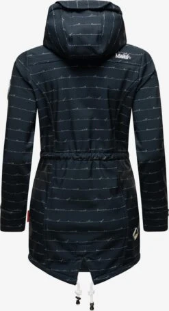 Marikoo Manteaux De Pluie Manteau Fonctionnel Zimtzicke Femme Bleu Marine -Veste Mode 566aec9fdecc80f83594e634564ae65a