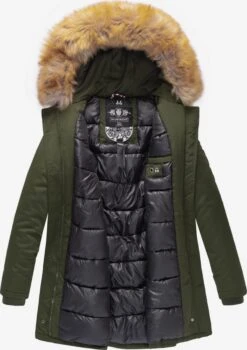 Marikoo Parkas Parka D’hiver Karmaa Femme Olive -Veste Mode 5759996c9213ca24ee971c4c18e82fb6