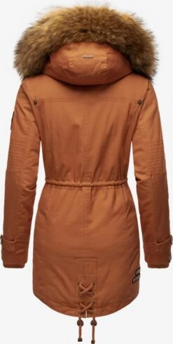 Marikoo Parkas Parka D’hiver La Viva Femme Marron -Veste Mode 5875b276bee405c63a7647f3b60d1e20