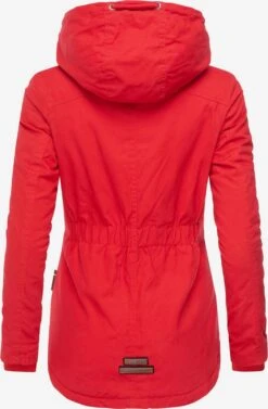 Marikoo Vestes Dhiver Veste D’hiver Bikoo Femme Rouge -Veste Mode 58f9c029123da5b0329b45b61b16f1d3