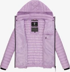 Marikoo Vestes De Mi-saison Veste Mi-saison Samtpfote Femme Violet Clair -Veste Mode 5a167e4a88ae52b355e79de39b9f9c31