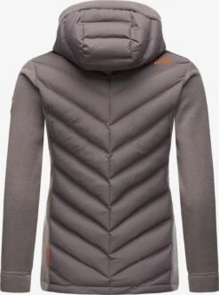 Marikoo Vestes De Mi-saison Veste Mi-saison Mount Haruna Femme Gris -Veste Mode 5aaa175f1855823ff62fb51c51d2d0ad