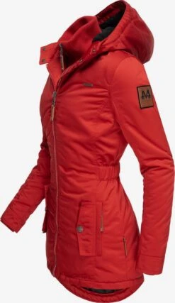 Marikoo Manteaux Dhiver Manteau D’hiver Sanakoo Femme Rouge -Veste Mode 5b991e71a8d297ba828ccff95692f1fa