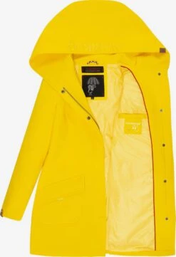 Marikoo Manteaux De Pluie Manteau Fonctionnel Mayleen Femme Jaune -Veste Mode 5bc2b317c42c64af3c608e37b0b8527e