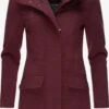 Marikoo Manteaux Dhiver Manteau D’hiver Femme Bordeaux -Veste Mode 5df393340c0083a6dbf4197009c684b3