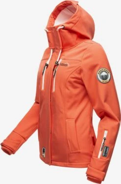 Marikoo Vestes De Mi-saison Veste Mi-saison Kleine Zicke Femme Corail -Veste Mode 5ecdf36a48bc5910a7a08760b35293e3