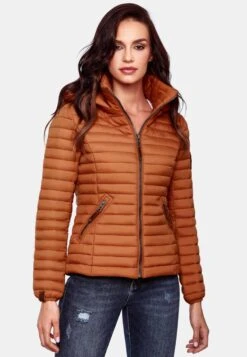 Marikoo Vestes De Mi-saison Veste Mi-saison Löwenbaby Femme Rouille -Veste Mode 5f1b03c1f0df069b293bc626d6e6dd9c