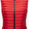Marikoo Vestes Sans Manches Gilet Hasenpfote Femme Rouge -Veste Mode 5fc91ae32d1b0811b7bc377df52e7f12