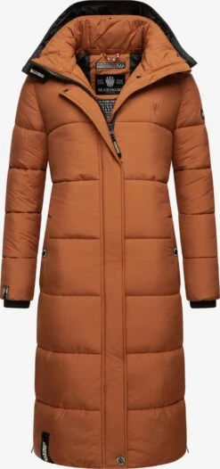 Marikoo Manteaux Dhiver Manteau D’hiver Femme Cognac -Veste Mode 612721d0f240d338f50c070a3e9bab3e