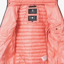 Marikoo Vestes De Mi-saison Veste Mi-saison Samtpfote Femme Corail -Veste Mode 61853586861f559cd368364d8e9a5fde
