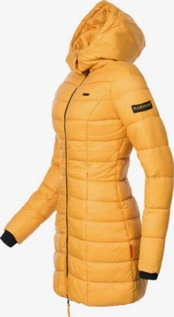 Marikoo Manteaux Courts Manteau D’hiver Abendsternchen Femme Jaune Dor -Veste Mode 61c7e4c3ec5a466b494e5a6dac05a9cd
