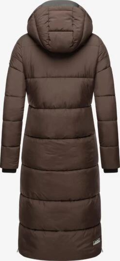 Marikoo Manteaux Dhiver Manteau D’hiver Femme Marron -Veste Mode 6413438fb704ad6242441fe58c2e2bbe