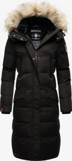 Marikoo Manteaux Dhiver Manteau D’hiver Schneesternchen Femme Noir