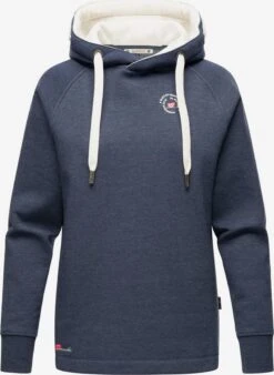 Marikoo Sweats à Capuche Sweat-shirt Airii Femme Bleu-gris