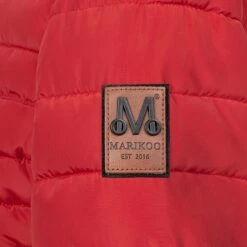 Marikoo Vestes Dhiver Veste D’hiver Amber Femme Rouge -Veste Mode 67e8d4f5ca0fbfa4850923c85b672b87