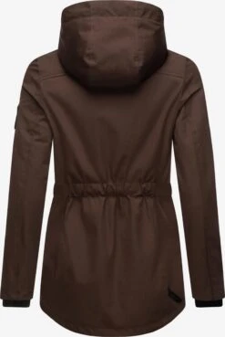 Marikoo Parkas Parka Mi-saison Babetaa Femme Marron -Veste Mode 680d5aa9e45fb90688ec943985f97a91