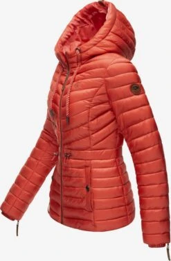 Marikoo Vestes De Mi-saison Veste Mi-saison Aniyaa Femme Corail -Veste Mode 68be3f0b8204cb2a43fe41b673577617