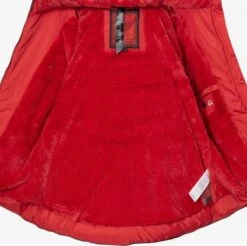 Marikoo Vestes Dhiver Veste D’hiver Amber Femme Rouge -Veste Mode 68c3a9c12edc5494afe2ebb14982e875