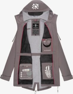 Marikoo Vestes Dextérieur Veste Fonctionnelle Ulissaa Femme Taupe -Veste Mode 6d53a90b8826dce4848f30c68cfee62c