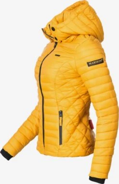 Marikoo Vestes De Mi-saison Veste Mi-saison Samtpfote Femme Moutarde -Veste Mode 6fea8a3c9abb0670e5499897163ad34f
