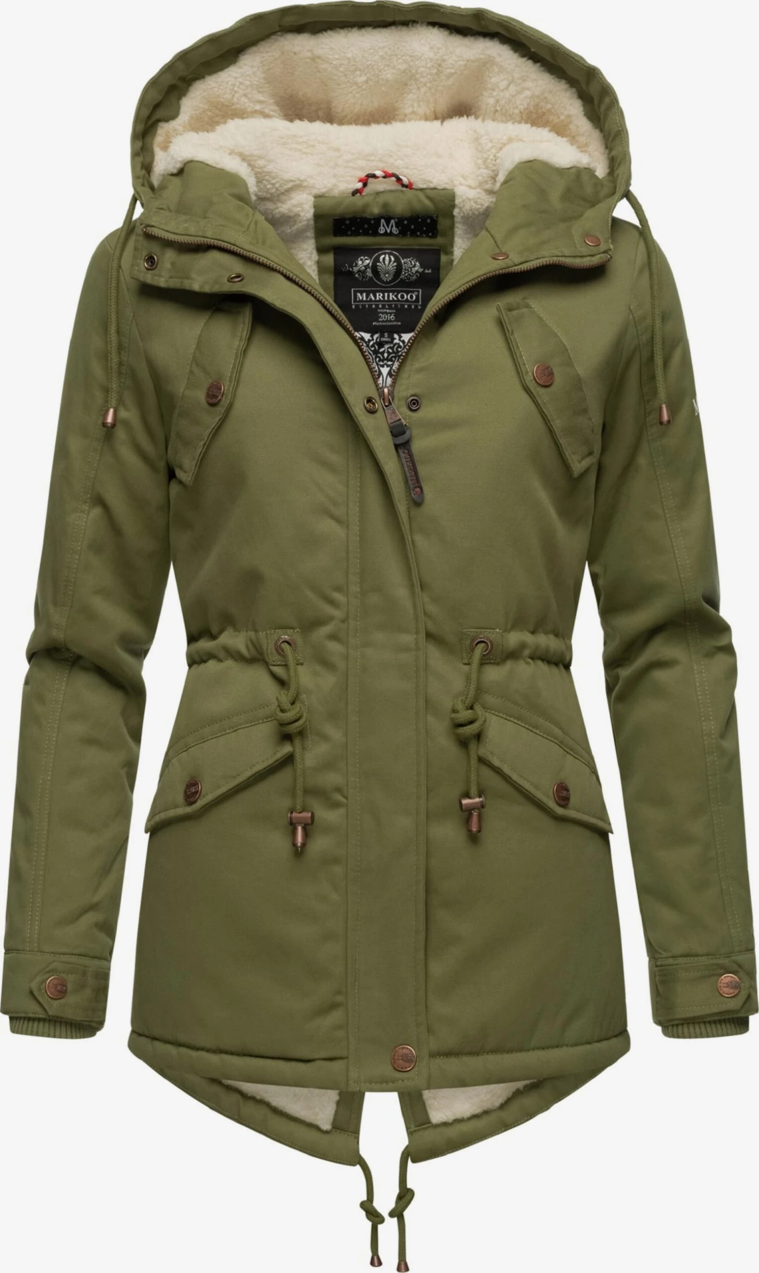 Marikoo Vestes Dhiver Veste D’hiver Manolya Femme Olive 3 Marikoo Vestes Dhiver Veste D’hiver Manolya Femme Olive