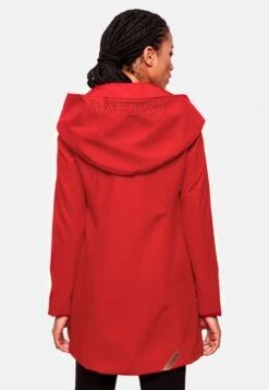 Marikoo Manteaux De Pluie Manteau Fonctionnel Mayleen Femme Rouge -Veste Mode 73d4f34ebd249d78883ab48c2997178d