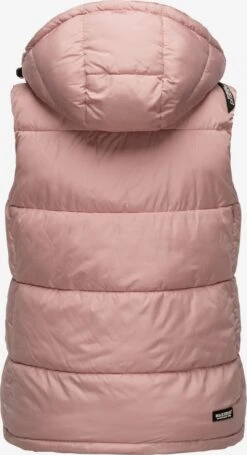 Marikoo Vestes Sans Manches Gilet Eisflöckchen Femme Rose -Veste Mode 7433c7968b12aa89ca197d59ad40d18c