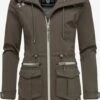 Marikoo Vestes Dextérieur Veste Fonctionnelle Ulissaa Femme Gris / Taupe -Veste Mode 75215627d9a13a1c8f4fa1cacb3996e7