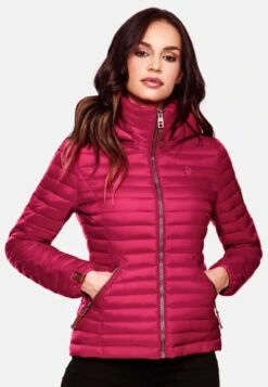 Marikoo Vestes De Mi-saison Veste Mi-saison Löwenbaby Femme Rose -Veste Mode 759e649b5402fde645a1dbbe4970dd14