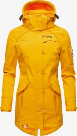Marikoo Vestes Dextérieur Veste Fonctionnelle Soulinaa Femme Safran