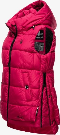 Marikoo Vestes Sans Manches Gilet Zarinaa Femme Pitaya -Veste Mode 769805c3e7af64f5f587dc7707ffb342