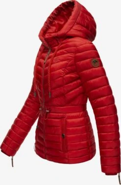Marikoo Vestes De Mi-saison Veste Mi-saison Aniyaa Femme Rouge -Veste Mode 787e8a8e49d197050783c5cb59b4eab7