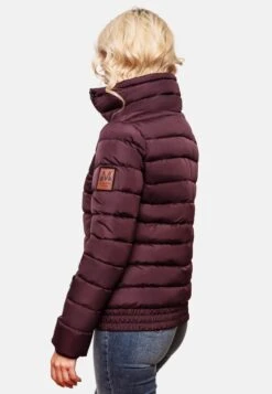 Marikoo Vestes Dhiver Veste D’hiver Poison Femme Bordeaux -Veste Mode 7a1e792ebe020b4980518f0e634a19bf