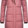 Marikoo Manteaux Dhiver Manteau D’hiver Femme Rose -Veste Mode 7ab22125826e4fe688fa1713335bc818