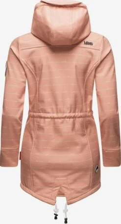 Marikoo Manteaux De Pluie Manteau Fonctionnel Zimtzicke Femme Rose -Veste Mode 7ae164af4f30279f28e9750b91146fe9