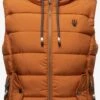 Marikoo Vestes Sans Manches Gilet Taisaa Femme Caramel