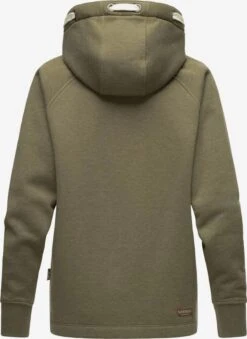 Marikoo Sweats à Capuche Sweat-shirt Airii Femme Olive -Veste Mode 7c1523bb4b27e4c6466646cdcf335afc