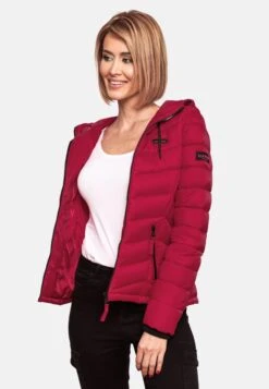 Marikoo Vestes De Mi-saison Veste Mi-saison Kuala Femme Framboise -Veste Mode 7d584ced8b4d0c0e9bee9d1f77b6d4c3