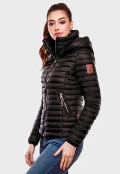 Marikoo Vestes De Mi-saison Veste Mi-saison Löwenbaby Femme Noir -Veste Mode 7e01b2b2e83be3f970f5b91d1d7cca16