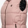 Marikoo Vestes Sans Manches Gilet Eisflöckchen Femme Rose -Veste Mode 7ffb48e66727ca50dee944817f86d03d