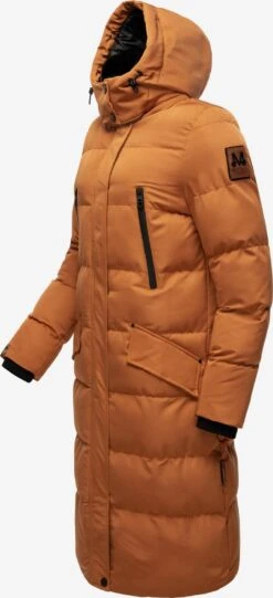 Marikoo Manteaux Dhiver Manteau D’hiver Schneesternchen Femme Orange -Veste Mode 80875ceb71d2624fd80f61a42a6d59e8