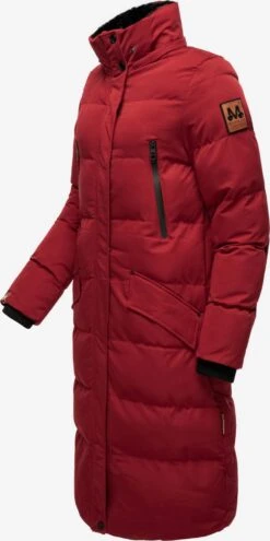 Marikoo Manteaux Dhiver Manteau D’hiver Schneesternchen Femme Rouge Sang -Veste Mode 81b1501ddfa4f676d76b7333c039f80a