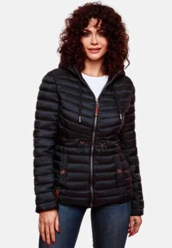 Marikoo Vestes De Mi-saison Veste Mi-saison Aniyaa Femme Bleu Marine -Veste Mode 81b2c18a8b90b0c842bd22b25db7ef32
