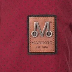 Marikoo Parkas Parka Mi-saison Nyokoo Femme Rouge Sang -Veste Mode 825facb7d02eeeaf5ba657cb1fc239b1
