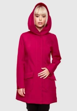 Marikoo Manteaux De Pluie Manteau Fonctionnel Mayleen Femme Magenta -Veste Mode 82ea6ae8c10053988318578ae316e955