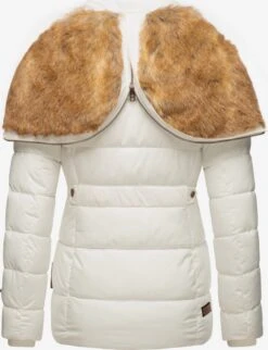 Marikoo Vestes Dhiver Veste D’hiver Nekoo Femme Blanc -Veste Mode 830ffbb290d24a5db13be9395682e4d1