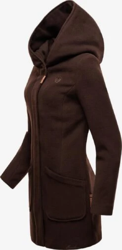 Marikoo Manteaux Dhiver Manteau D’hiver Maikoo Femme Chocolat -Veste Mode 83384c7f9cb5a3c3bd72c9465c260615